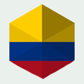 Bandera de la Colombia